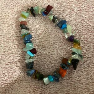 Mixed Chakra Stretch Bracelet